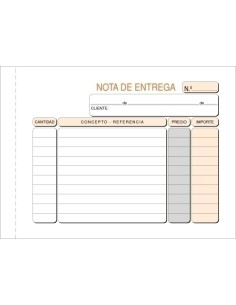 TALONARIO ENTREGAS 8º APDO DUPLI LOAN T-79 - Pack 10 Unidades